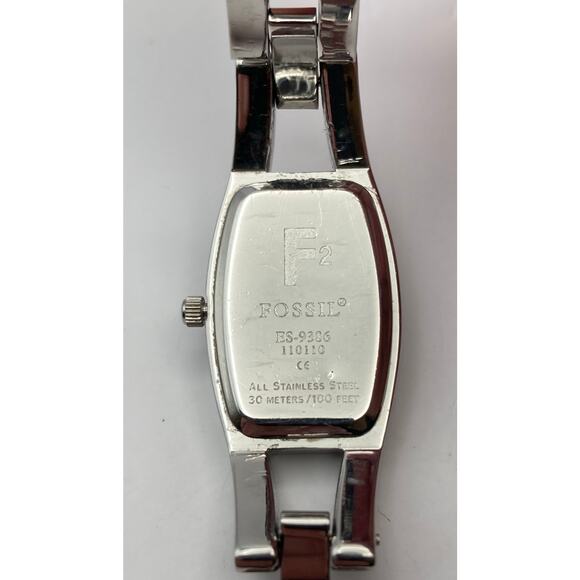 Fossil F2 Womens Watch 19mm Purple/ Blue-New Battery - Wrist Size 4.75-5 WR 30m - Picture 10 of 11